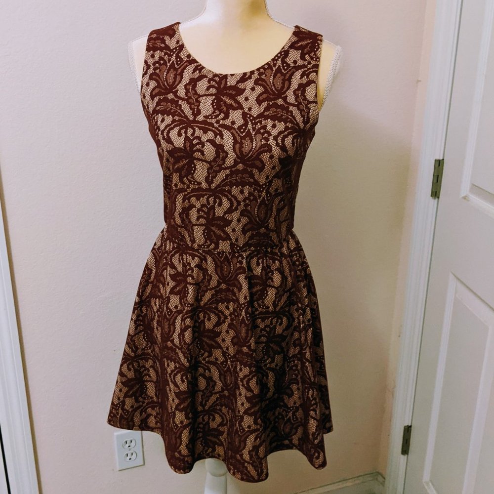 Three Hearts Lace Tank Dress